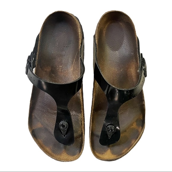 Birkenstock Gizeh Oiled Leather Thong Sandal, EU 40 - Picture 4 of 13